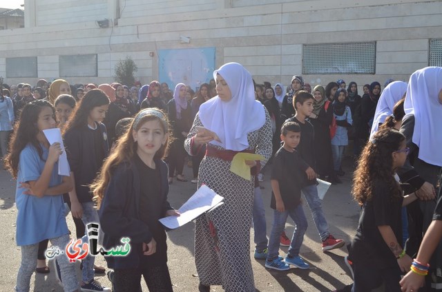  براعم جنة ابن رشد ضيوفاً على المدرسة  الثانوية الشاملة عشية الذكرى ال 59 لمجزرة كفرقاسم 